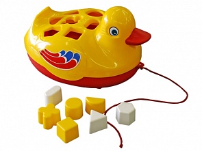 Каталка - Утенок (Русский Стиль, 65620)